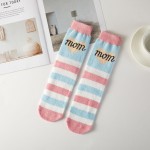 Wholesale microfiber Mother s Day Pattern Socks Pack Gift Box Included Women s M