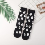 Wholesale microfiber Halloween Pattern Socks Pack Gift Box Included Women s Micr