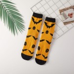 Wholesale microfiber Halloween Pattern Socks Pack Gift Box Included Women s Micr
