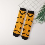 Wholesale microfiber Halloween Pattern Socks Pack Gift Box Included Women s Micr