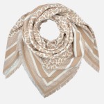 Wholesale do Everything Love Leopard Print Scarf Fringed Edge Polyester