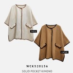 Wholesale do Everything Love Leopard Kimono Faux Fur Details One Fits Most L W A