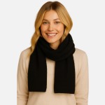 Wholesale do Everything Love Fuzzy Knit Scarf L W Acrylic