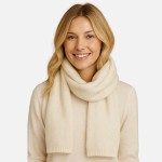 Wholesale do Everything Love Fuzzy Knit Scarf L W Acrylic
