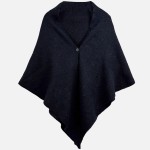 Wholesale do Everything Love Knit Button Poncho One Fits Most Acrylic