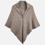 Wholesale do Everything Love Knit Button Poncho One Fits Most Acrylic