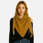 Wholesale do Everything Love Knit Button Poncho One Fits Most Acrylic
