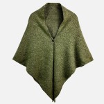 Wholesale do Everything Love Knit Button Poncho One Fits Most Acrylic