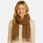 Wholesale do Everything Love Leopard Print scarf One Fits Most L W Acrylic