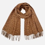 Wholesale do Everything Love Leopard Print scarf One Fits Most L W Acrylic