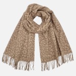 Wholesale do Everything Love Leopard Print scarf One Fits Most L W Acrylic