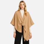 Wholesale do Everything Love Ruana Wrap Faux Fur Strap One Fits Most L W Acrylic