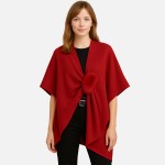 Wholesale do Everything Love Ruana Wrap Faux Fur Strap One Fits Most L W Acrylic