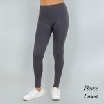 Wholesale women s Mix Brand Solid Color Seamless Fleece Lined Leggings Fleece Li