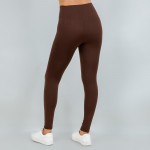 Wholesale women s Mix Brand Solid Color Seamless Fleece Lined Leggings Fleece Li
