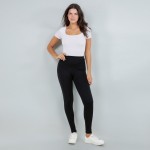 Wholesale women s Plus Mix Brand Solid Color Seamless Fleece Lined Leggings Flee