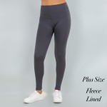Wholesale women s Plus Mix Brand Solid Color Seamless Fleece Lined Leggings Flee