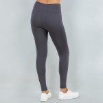 Wholesale women s Plus Mix Brand Solid Color Seamless Fleece Lined Leggings Flee