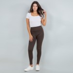 Wholesale women s Plus Mix Brand Solid Color Seamless Fleece Lined Leggings Flee