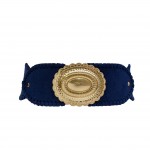 Wholesale western Elastic Belt Concho Buckle L W Elastic Paper