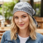 Wholesale paisley Arabesque Oriental Bandana Scarf Multi Use Scarf Bandana Bag T