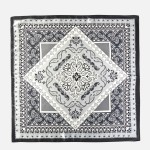 Wholesale paisley Arabesque Oriental Bandana Scarf Multi Use Scarf Bandana Bag T