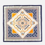 Wholesale paisley Arabesque Oriental Bandana Scarf Multi Use Scarf Bandana Bag T