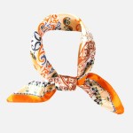 Wholesale paisley Arabesque Oriental Bandana Scarf Multi Use Scarf Bandana Bag T