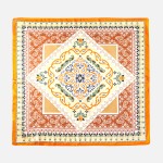 Wholesale paisley Arabesque Oriental Bandana Scarf Multi Use Scarf Bandana Bag T