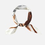 Wholesale abstract Line Print Bandana Scarf Multi Use Scarf Bandana Bag Tie ETC