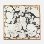 Wholesale abstract Floral Print Bandana Scarf Multi Use Scarf Bandana Bag Tie ET