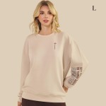 Wholesale set Minds Things Ultra Comfy Pullover Sweatshirt Crew Neck Dropped Sh