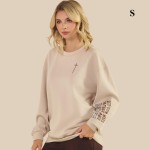 Wholesale set Minds Things Ultra Comfy Pullover Sweatshirt Crew Neck Dropped Sh