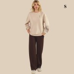 Wholesale set Minds Things Ultra Comfy Pullover Sweatshirt Crew Neck Dropped Sh