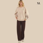Wholesale set Minds Things Ultra Comfy Pullover Sweatshirt Crew Neck Dropped Sh
