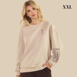 Wholesale set Minds Things Ultra Comfy Pullover Sweatshirt Crew Neck Dropped Sh