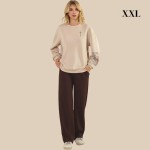 Wholesale set Minds Things Ultra Comfy Pullover Sweatshirt Crew Neck Dropped Sh