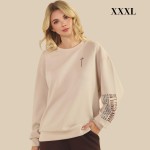 Wholesale set Minds Things Ultra Comfy Pullover Sweatshirt Crew Neck Dropped Sh