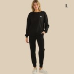 Wholesale do Not Worry Ultra Comfy Pullover Sweatshirt Crew Neck Dropped Should
