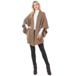 Wholesale lurex Shawl One Side Fits Most Acrylic