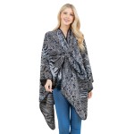 Wholesale leopard Print Loop One Fits Most Acrylic