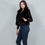 Wholesale faux Fur Vest One Fits Most Polyester