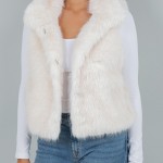 Wholesale faux Fur Vest One Fits Most Polyester