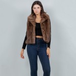 Wholesale faux Fur Vest One Fits Most Polyester