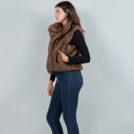 Wholesale faux Fur Vest One Fits Most Polyester