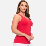 Wholesale plus Reversible Seamless Tank Built Bra Seamless Construction U V Neck