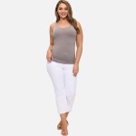 Wholesale plus Reversible Seamless Tank Built Bra Seamless Construction U V Neck