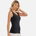 Wholesale reversible Seamless Tank Built Bra Seamless Construction U V Neckline