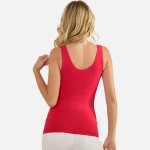 Wholesale reversible Seamless Tank Built Bra Seamless Construction U V Neckline