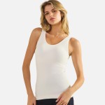 Wholesale reversible Seamless Tank Built Bra Seamless Construction U V Neckline